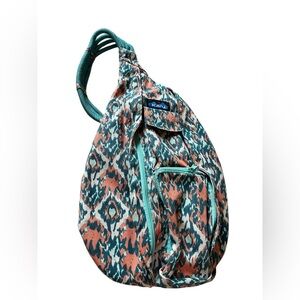 Kavu Geometric Rainbow Sling Bag Backpack Picnic Hiking Trail OS Unisex Outdoor✅